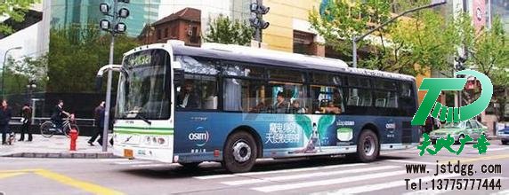 公交車廣告制作工藝,江蘇天地
