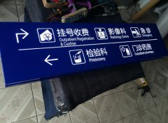導向標識牌的設計原則要從現實出發